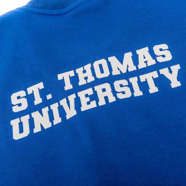 CHAQUETA TIPO COLLEGE ST THOMAS UNIVERSITY AZUL